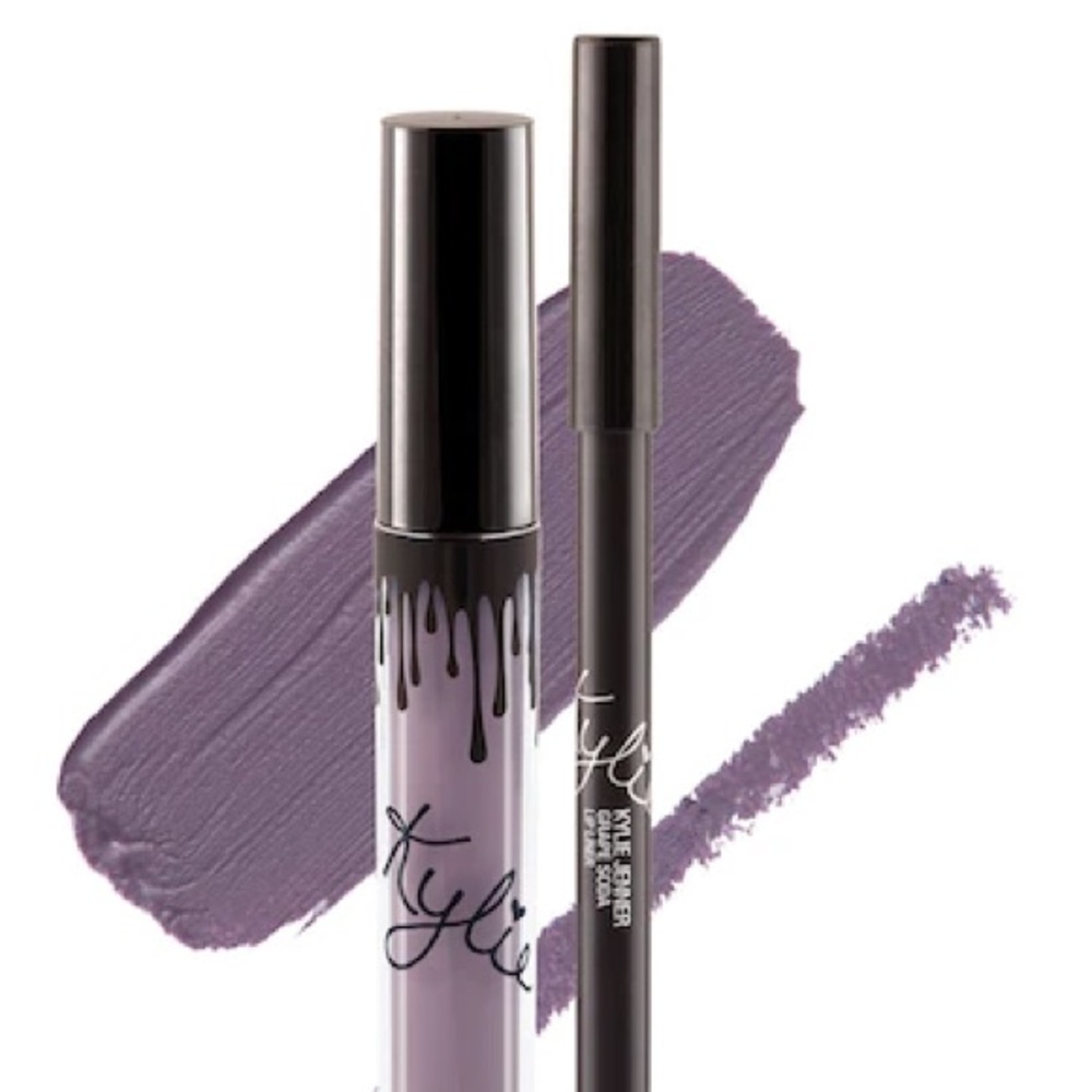 kylie cosmetics grape soda lipstick